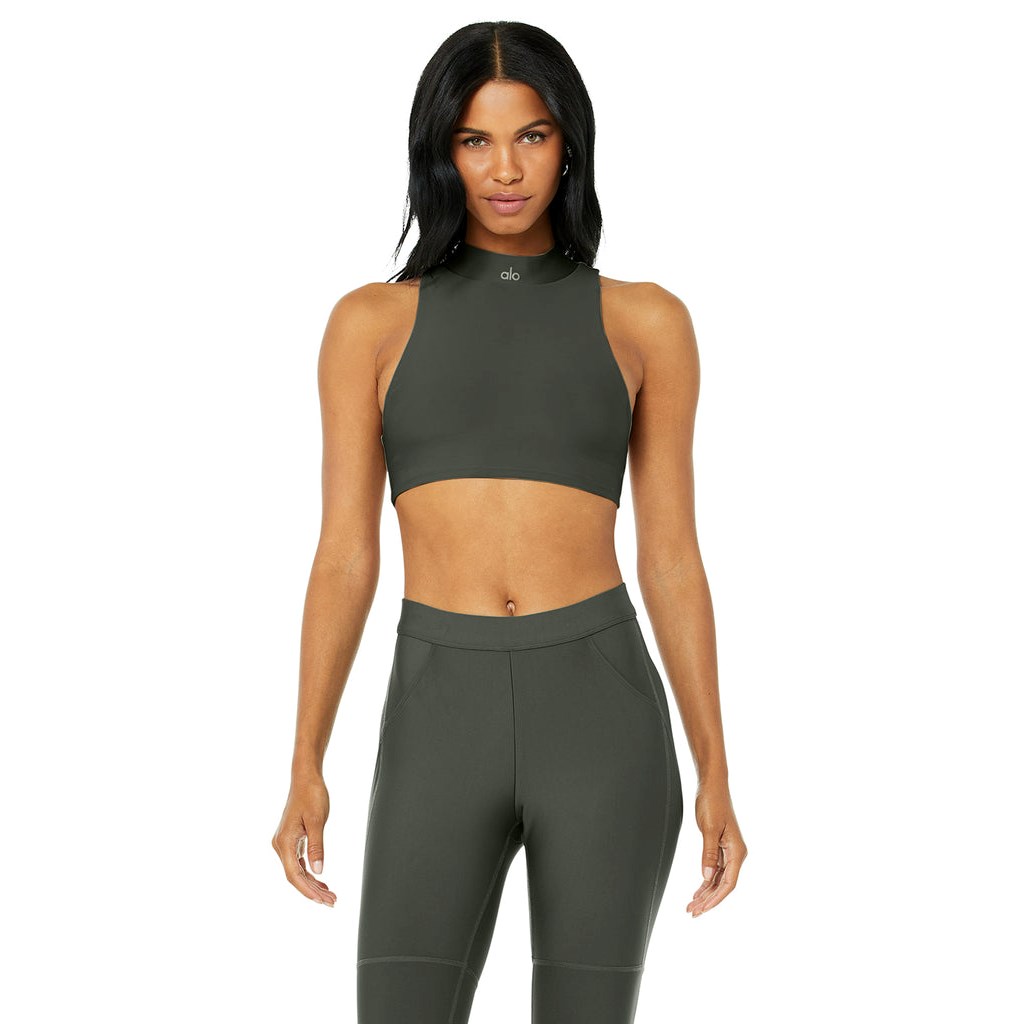 Tank Top Alo Yoga Airlift Fuse Mujer Verdes | FNPC41289