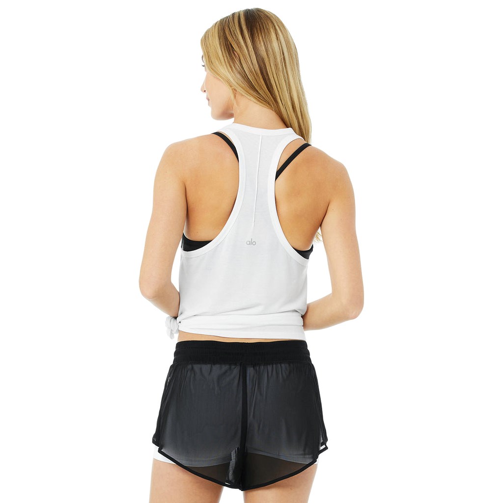 Tank Top Alo Yoga Motion Mujer Blancos | LJUB78520