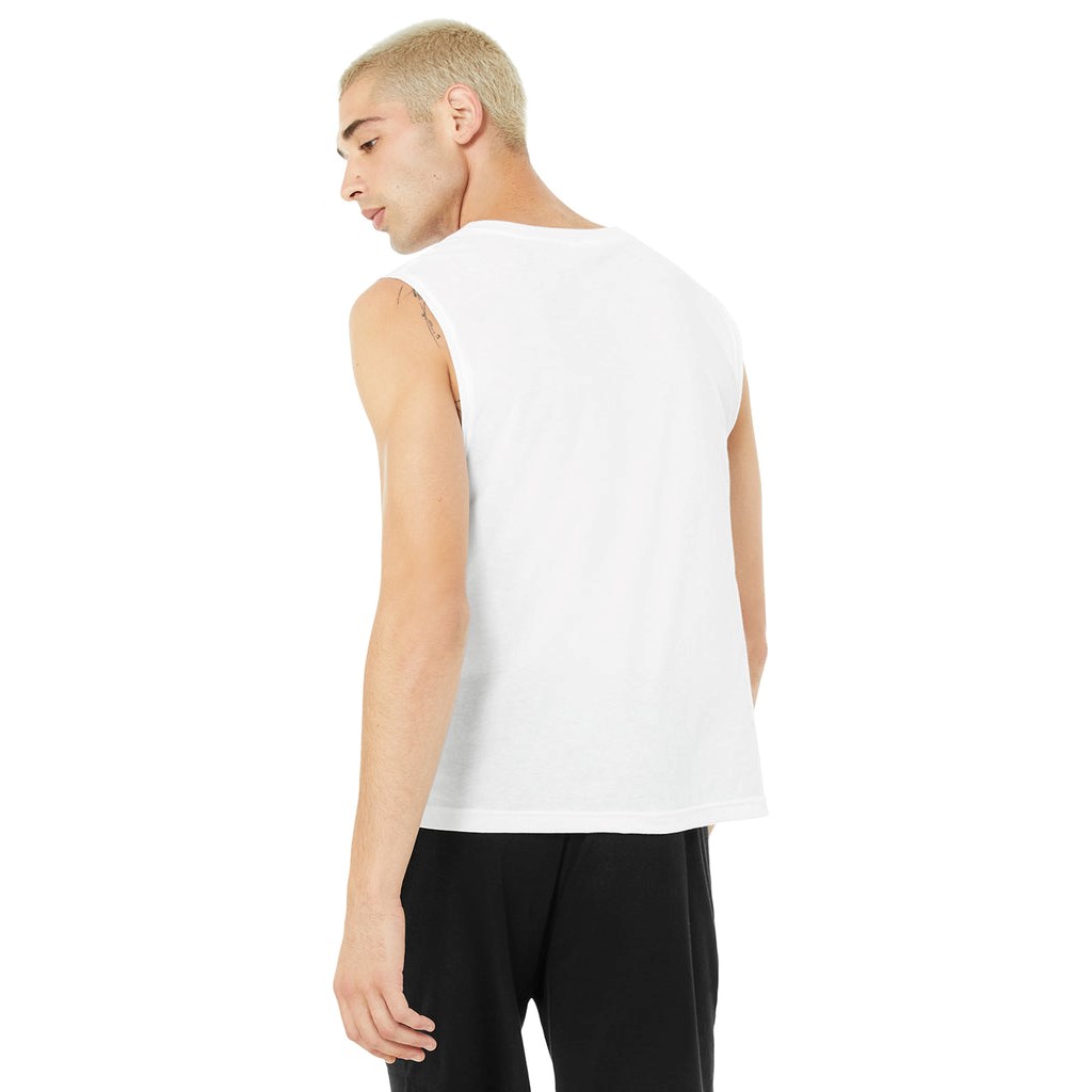 Tank Top Alo Yoga The Triumph Muscle Hombre Blancos | JBOC63710