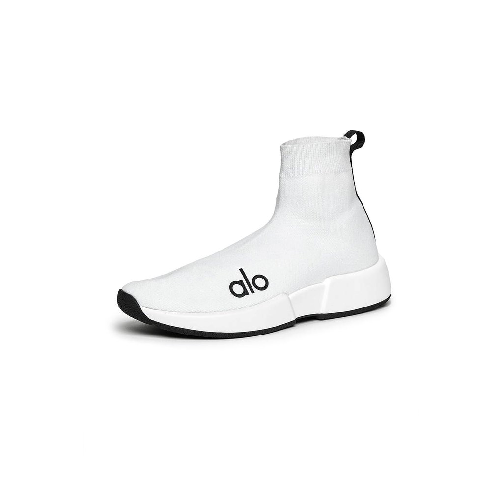 Tenis Alo Yoga Velocity Knit Mujer Blancos | UJPQ08791