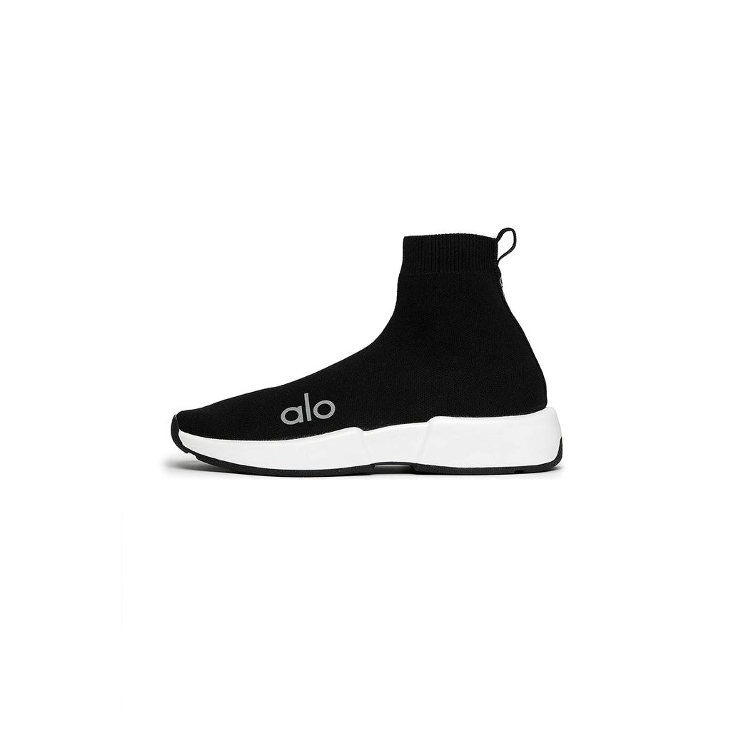 Tenis Alo Yoga Velocity Knit Mujer Negros | IVYL84920