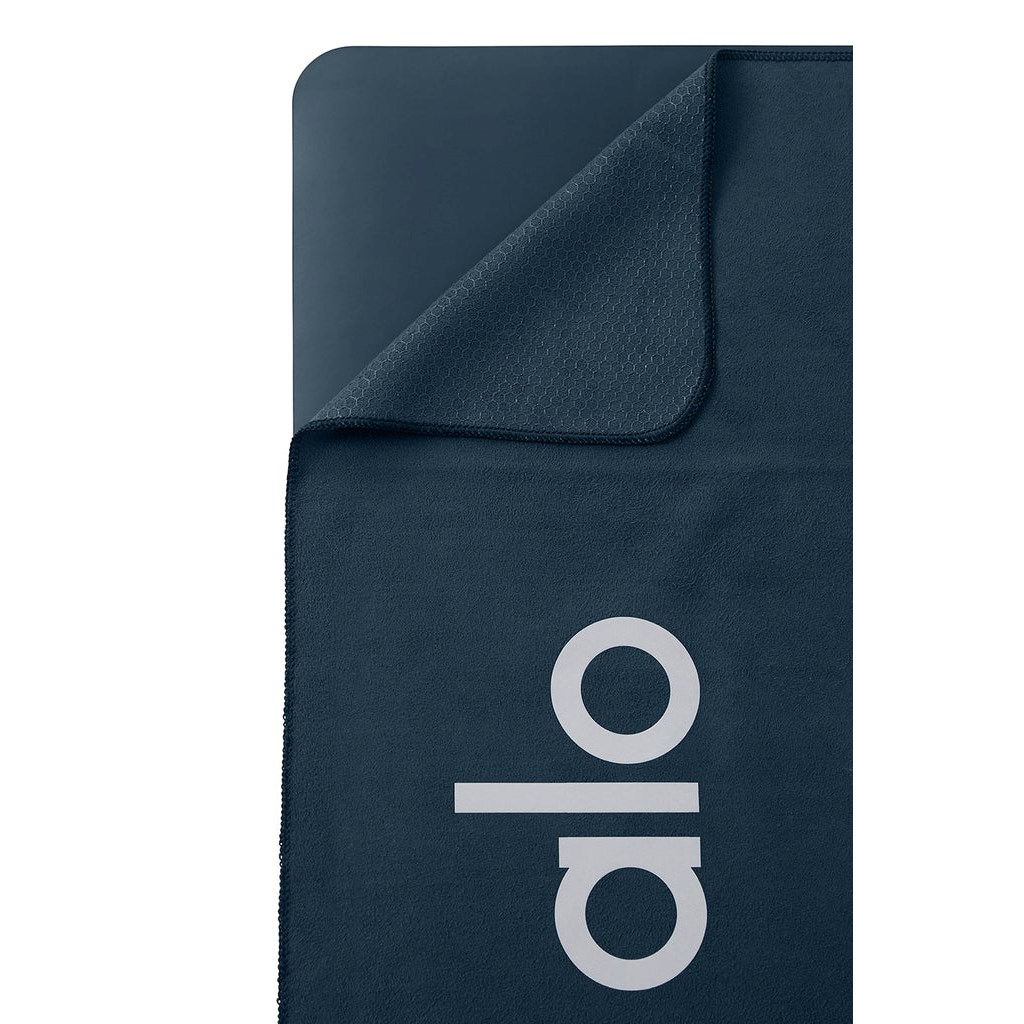 Towel Alo Yoga Grounded No-Slip Hombre Azules | TVLE58439