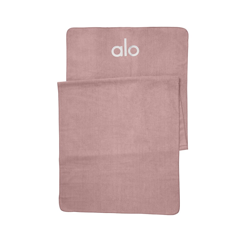 Towel Alo Yoga Grounded No-Slip Hombre Marrom | PFLU94835