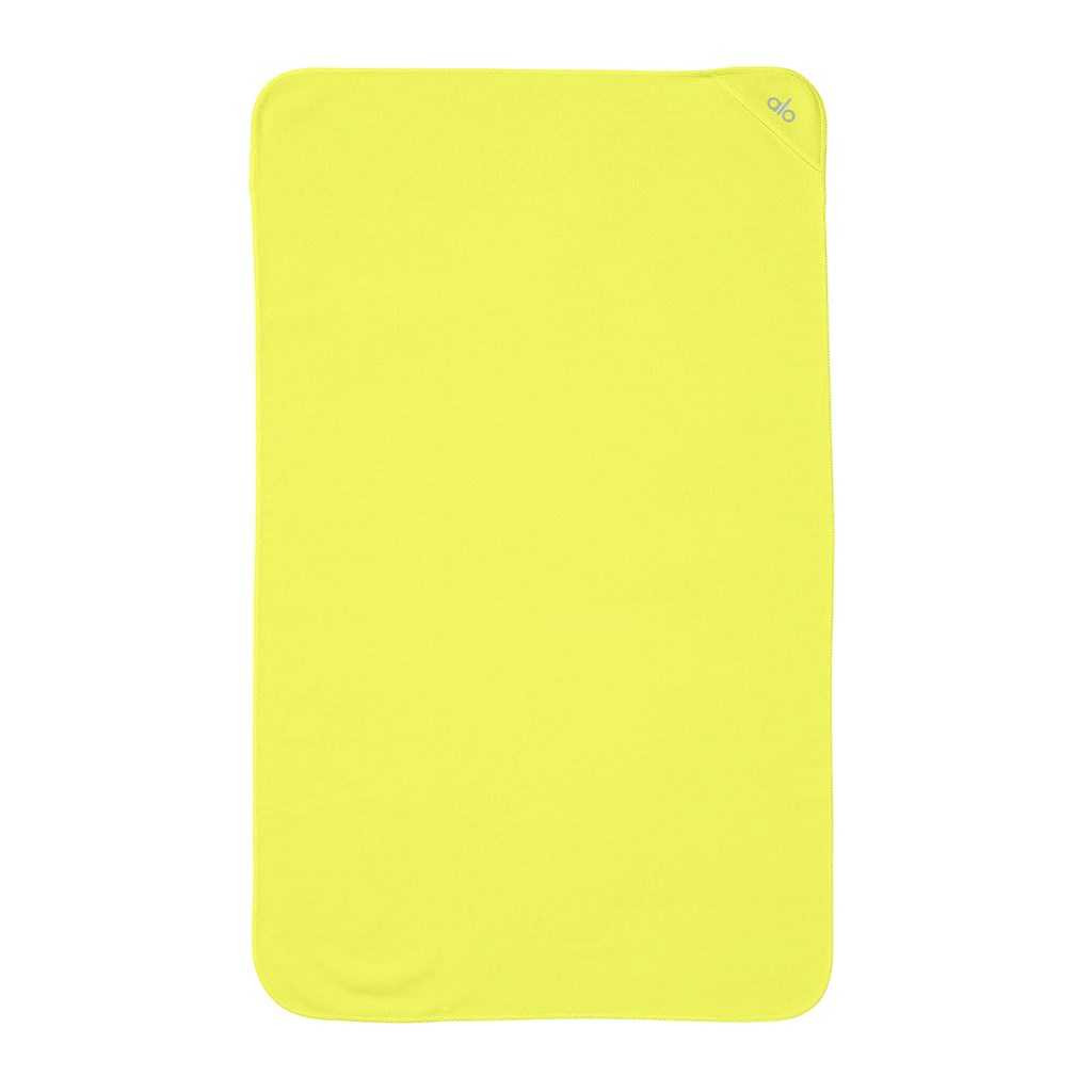 Towel Alo Yoga Performance No Sweat Hand Hombre Amarillos | SDQB01896