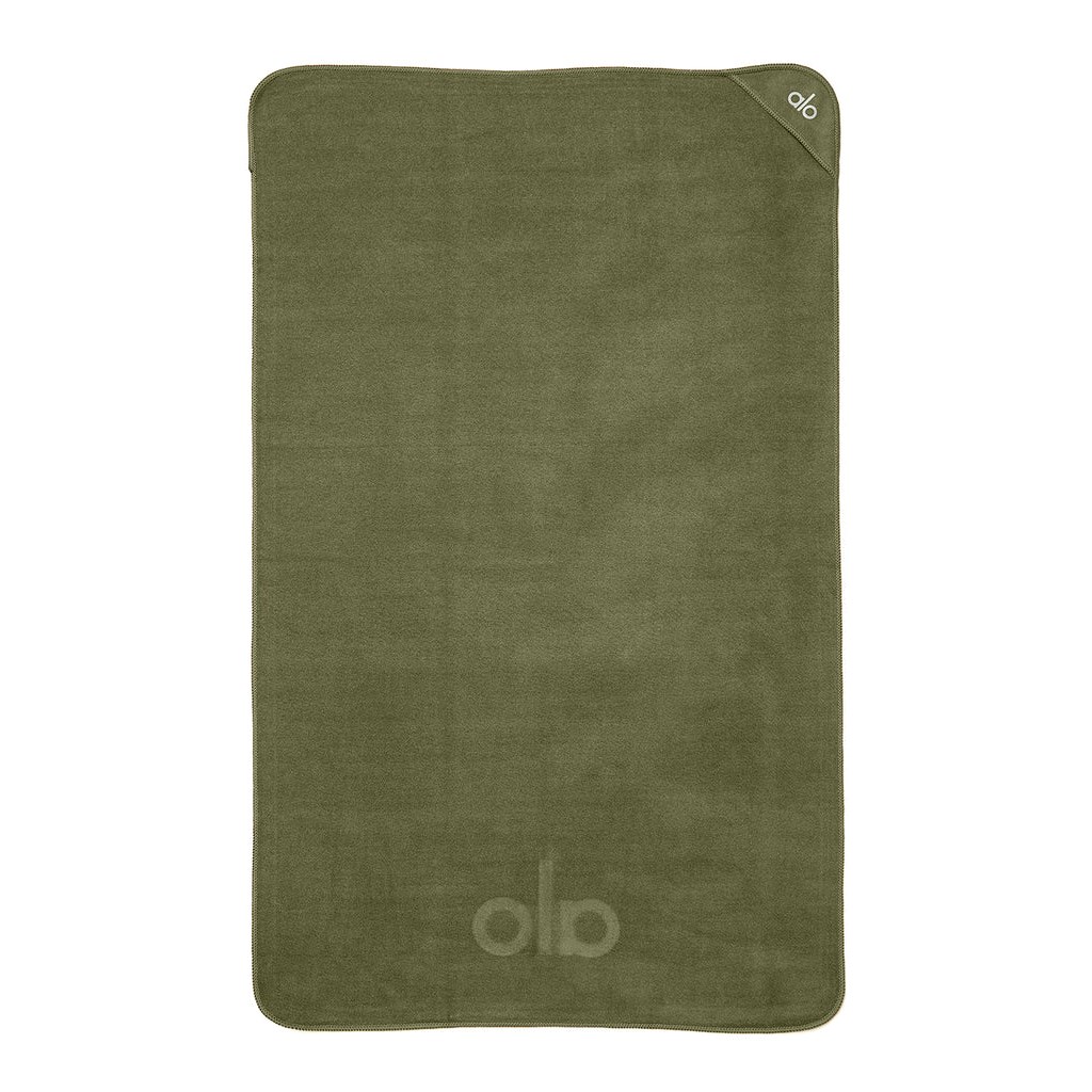 Towel Alo Yoga Performance No Sweat Hand Hombre Verdes | XWTE12406