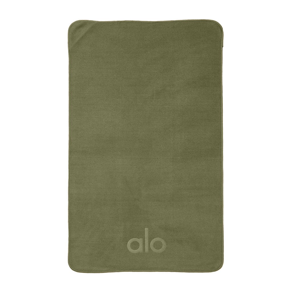 Towel Alo Yoga Performance No Sweat Hand Hombre Verdes | XWTE12406