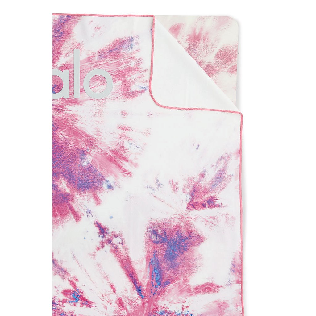 Towel Alo Yoga Tie-Dye Grounded No-Slip Hombre Rosas | HZRX17203